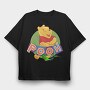Cartoon Retro Winnie the Pooh 2, Tricou Oversize Barbati (Unisex)