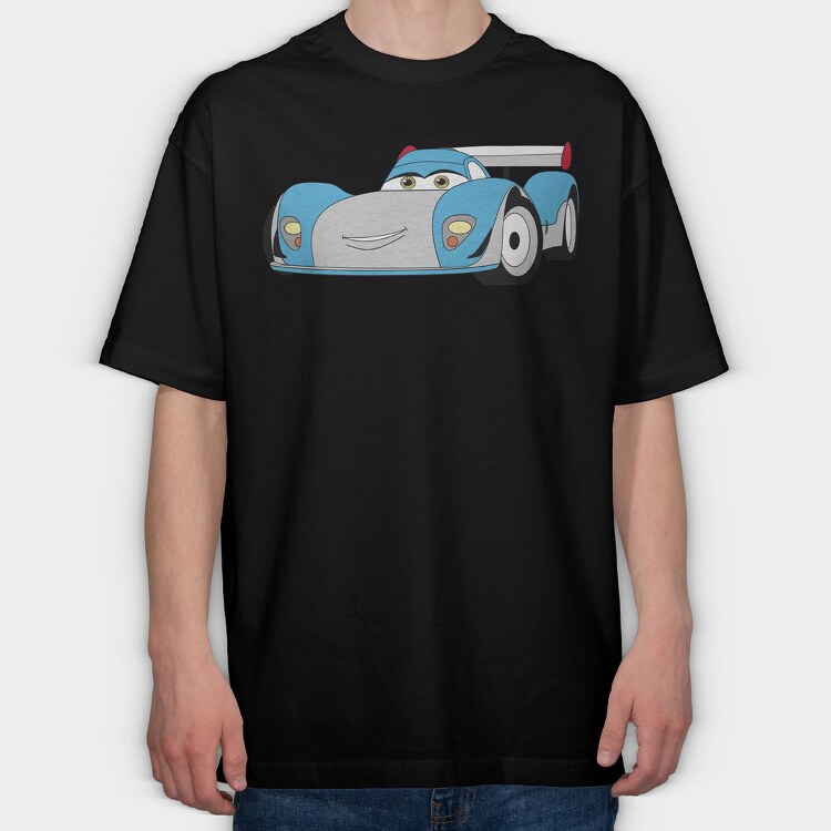Cars 45, Tricou Oversize Barbati (Unisex)