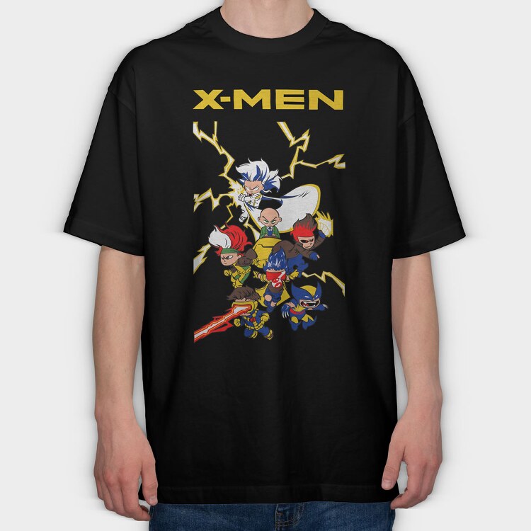 Video Game X Men, Tricou Oversize Barbati (Unisex)
