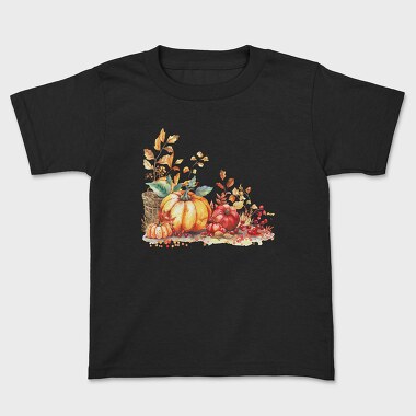 Autumn Pumpkin Bounty, Tricou Copii