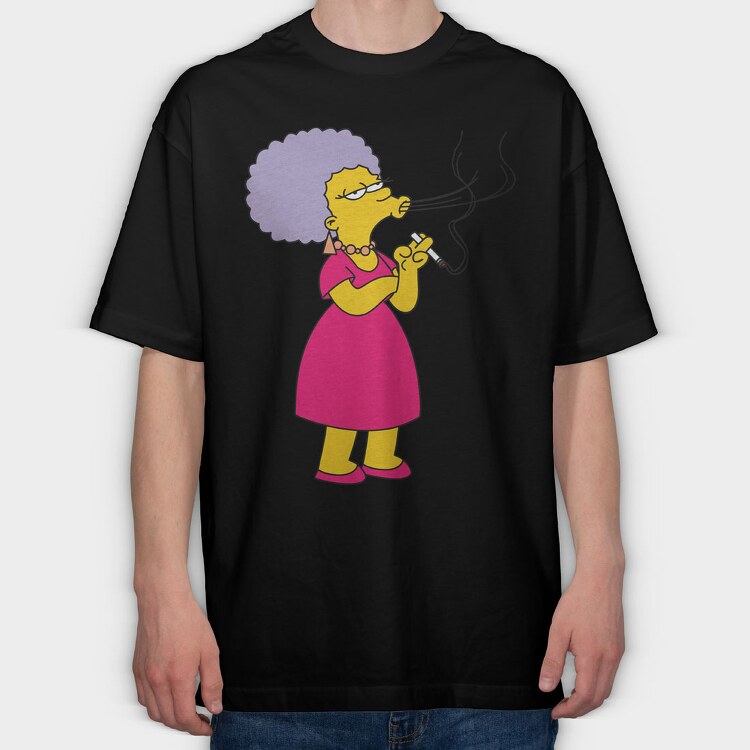 Patty Bouvier, Tricou Oversize Barbati (Unisex)