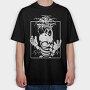 Super Mario And Friends, Tricou Oversize Barbati (Unisex)