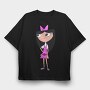 Phineas and Ferb 10, Tricou Oversize Barbati (Unisex)