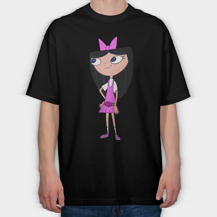 Phineas and Ferb 10, Tricou Oversize Barbati (Unisex)