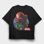 Super Mario Bros 3, Tricou Oversize Barbati (Unisex)