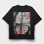 Villanas Disney Pop Art, Tricou Oversize Barbati (Unisex)