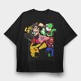 Super Smash Bros, Tricou Oversize Barbati (Unisex)