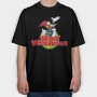 Cartoon Retro Woody Woodpecker 4, Tricou Oversize Barbati (Unisex)