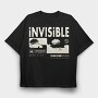 Invisible 1, Tricou Oversize Barbati (Unisex)