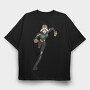 Cartoon Retro X Men 2, Tricou Oversize Barbati (Unisex)