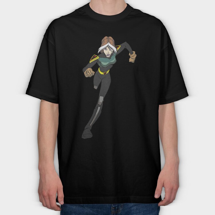 Cartoon Retro X Men 2, Tricou Oversize Barbati (Unisex)