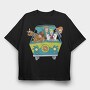 Scooby Doo 3, Tricou Oversize Barbati (Unisex)