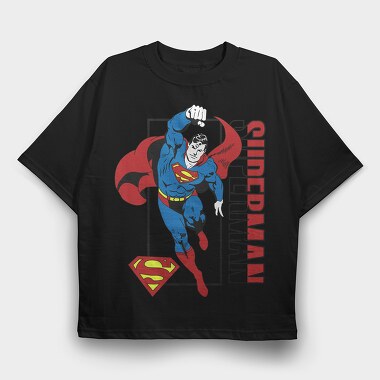 Superman 1, Tricou Oversize Barbati (Unisex)