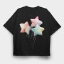 Balloons Star 33, Tricou Oversize Barbati (Unisex)