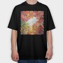 Autumn Leaves Forest, Tricou Oversize Barbati (Unisex)