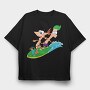 Phineas and Ferb 19, Tricou Oversize Barbati (Unisex)