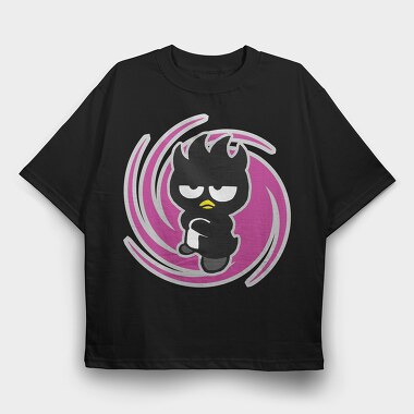 Cartoon Retro Badtz Maru 3, Tricou Oversize Barbati (Unisex)
