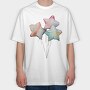 Balloons Star 33, Tricou Oversize Barbati (Unisex)