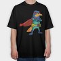 Phineas and Ferb 20, Tricou Oversize Barbati (Unisex)