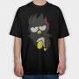 Cartoon Retro Badtz Maru 4, Tricou Oversize Barbati (Unisex)
