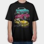 S Chassis, Tricou Oversize Barbati (Unisex)