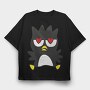 Cartoon Retro Badtz Maru 5, Tricou Oversize Barbati (Unisex)