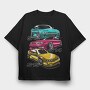 S Chassis, Tricou Oversize Barbati (Unisex)