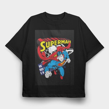 Superman 4, Tricou Oversize Barbati (Unisex)