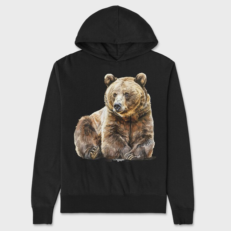 Bear Lover Club, Hanorac Oversize Barbati (Unisex)