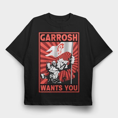 Warcraft 4, Tricou Oversize Barbati (Unisex)