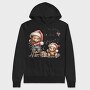 Beary Christmas Bear, Hanorac Oversize Barbati (Unisex)