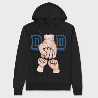Best Dad 2, Hanorac Oversize Barbati (Unisex)