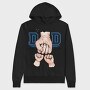Best Dad 2, Hanorac Oversize Barbati (Unisex)