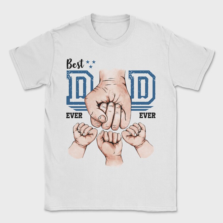 Best Dad 3, Tricou Barbati (Unisex)