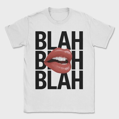 Blah Lips Bite, Tricou Barbati (Unisex)