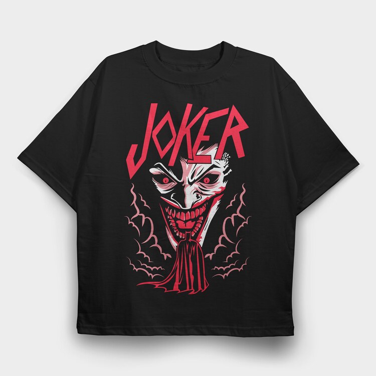 Joker 10, Tricou Oversize Barbati (Unisex)