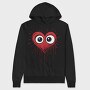 Bleeding Heart Eyes, Hanorac Oversize Barbati (Unisex)