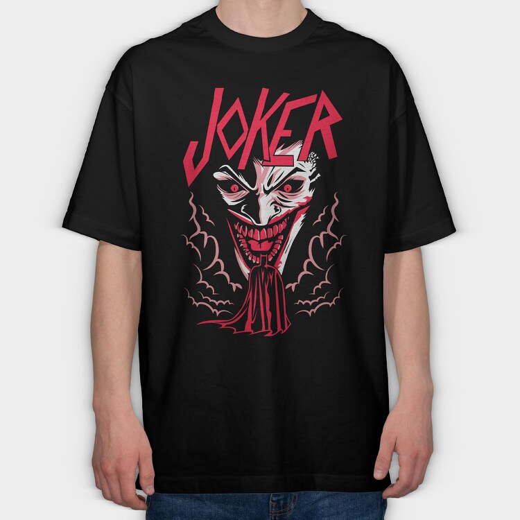 Joker 10, Tricou Oversize Barbati (Unisex)