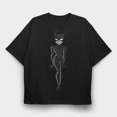 Cartoon Retro Batman 4, Tricou Oversize Barbati (Unisex)