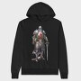 Blood Bearer Knight, Hanorac Oversize Barbati (Unisex)