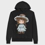 Blue Vintage Girls, Hanorac Oversize Barbati (Unisex)