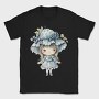 Blue Whimsical Girl, Tricou Barbati (Unisex)