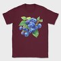 Blueberries Branch, Tricou Barbati (Unisex)
