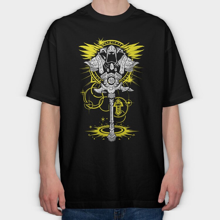 Warcraft 7, Tricou Oversize Barbati (Unisex)