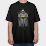 Cartoon Retro Batman 5, Tricou Oversize Barbati (Unisex)