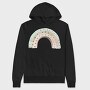 Boho Candy Rainbow, Hanorac Oversize Barbati (Unisex)