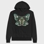 Boho Fantasy Moth, Hanorac Oversize Barbati (Unisex)
