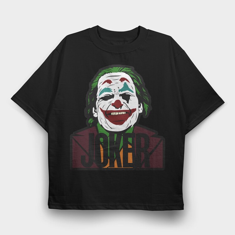 Joker 2, Tricou Oversize Barbati (Unisex)