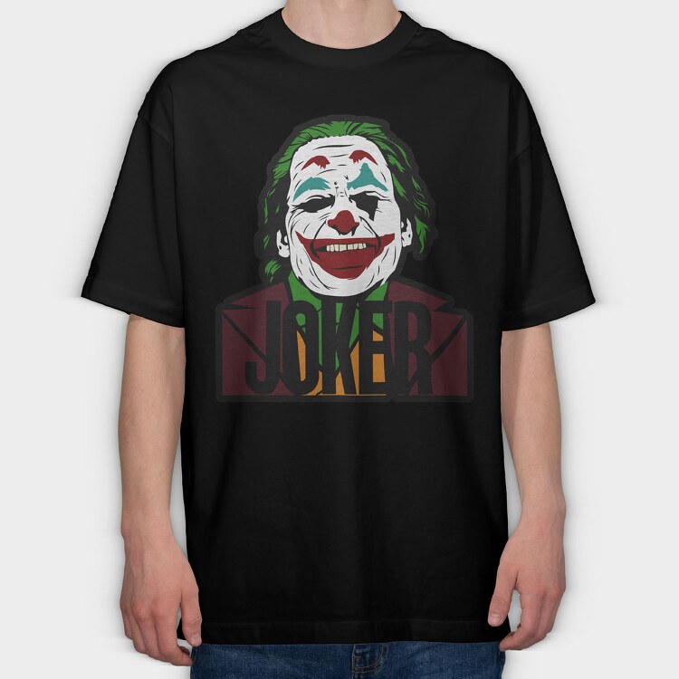 Joker 2, Tricou Oversize Barbati (Unisex)