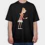 Phineas and Ferb 5, Tricou Oversize Barbati (Unisex)